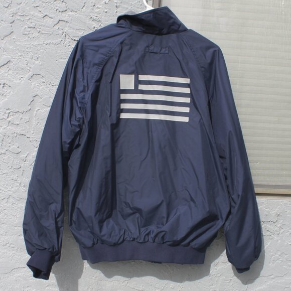 WEARGUARD U.S. AIRWAYS Adult Jacket Size XL Navy Blue All Weather Work Coat EUC